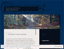 Tablet Screenshot of downwardmobility.net